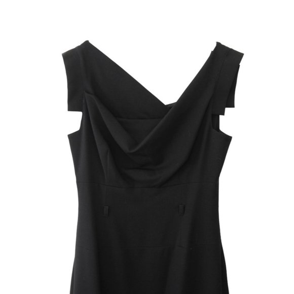 Black Halo Jackie O Sleeveless Sheath Dress Black No belt - Picture 4 of 7